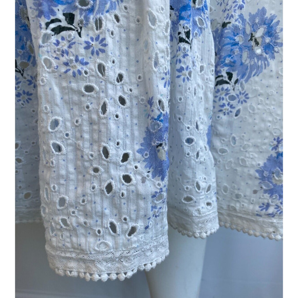 LoveShackFancy Reggie dress in morning mist sz 6 - Picture 12 of 14